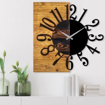 WALLXPERT Zidni sat Wooden Clock 7