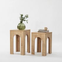 HANAH HOME Set stolova Collesium 2 Oak