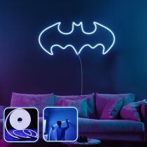 OPVIQ Zidna LED dekoracija Batman Night Large Blue