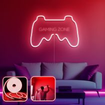 OPVIQ Zidna LED dekoracija Gamer Room Large Red