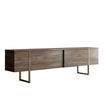 HANAH HOME TV polica Luxe Walnut Gold (618BLY1103)