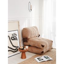 Atelier del Sofa Fotelja Fold Kadife Camel