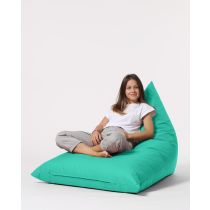 Atelier del Sofa Lazy bag Pyramid Big Bed Pouf Turquoise
