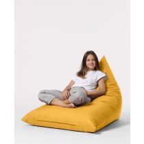 Atelier del Sofa Lazy bag Pyramid Big Bed Pouf Yellow