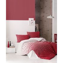 L`ESSENTIEL MAISON Ranforce posteljina (250 x 200) Puanline Red