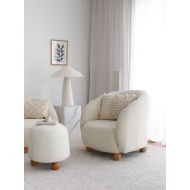 Atelier del Sofa Fotelja Slon White