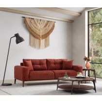 Atelier del Sofa Sofa trosed Sinor 3 Seater Tile Red
