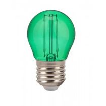 LED sijalica E27 2W zelena G45 V-TAC