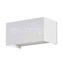 LED zidna svetiljka bela pravougaona 3000K u IP zaštiti V-TAC