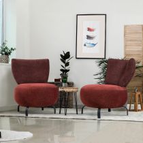 Atelier del Sofa Set fotelja Loly Set Claret Red