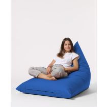 Atelier del Sofa Lazy bag Pyramid Big Bed Pouf Blue