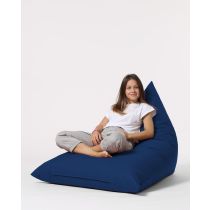 Atelier del Sofa Lazy bag Pyramid Big Bed Pouf Dark Blue