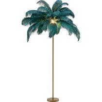 Floor Lamp Feather Palm Green 165cm