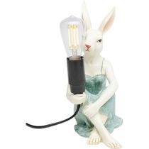 Table Lamp Girl Rabbit 21cm
