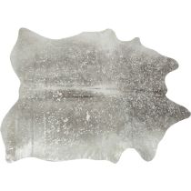 Carpet Hide Acid Wash Silver 214x246cm
