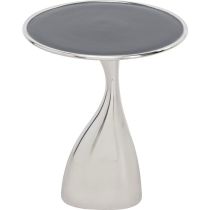 Side Table Spacey Silver Ø36cm