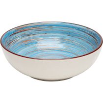 Bowl Swirl Blue Ø22cm