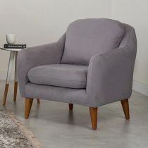 Atelier del Sofa Fotelja Soli Berjer Grey