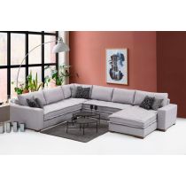 Atelier del Sofa Ugaona garnitura Lena Corner Light Grey