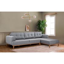 Atelier del Sofa Ugaona garnitura Vina Corner Grey Atlantic Pine