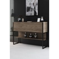 HANAH HOME Komoda Luxe Black Walnut