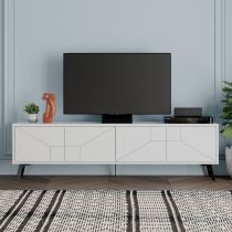 HANAH HOME TV polica Dune White