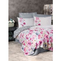 L`ESSENTIEL MAISON Ranforce posteljina (160x220) Carla Grey