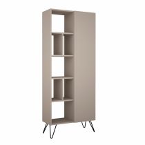 HANAH HOME Polica za knjige Jedda Bookcase Light Mocha