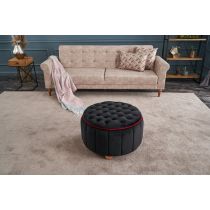 Atelier del Sofa Tabure Jasmin Puf Black