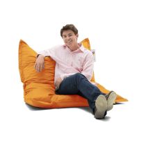 Atelier del Sofa Lazy bag Cushion Pouf 100x100 Orange