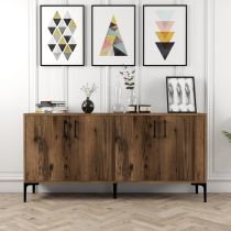 HANAH HOME Komoda Kiev 160 Walnut