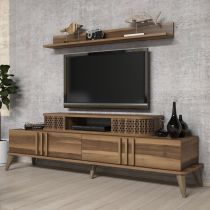 HANAH HOME TV polica Eylul Walnut