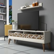 HANAH HOME TV polica Line Cream