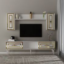 HANAH HOME TV polica Viola White