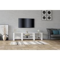 HANAH HOME TV polica Technic White